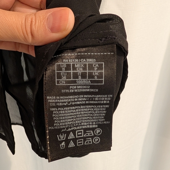 Guess multicolor sheer blouse - Picture 4 of 10